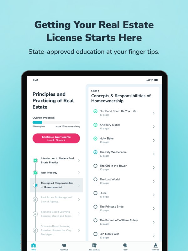 AceableAgent mobile app interface.