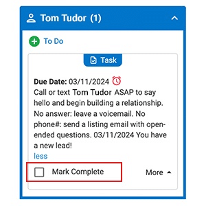 Market Leader engagement reminder.