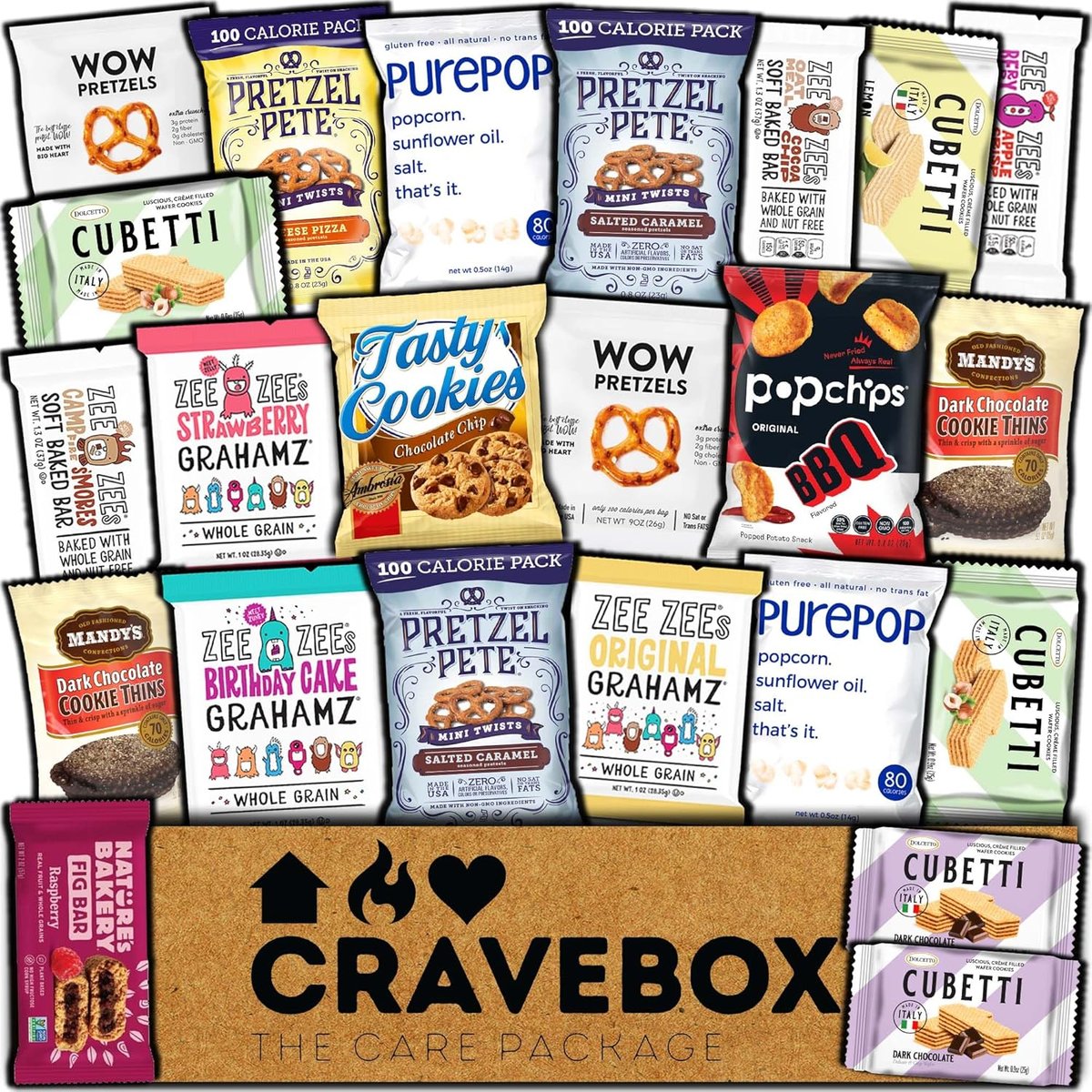 A curated snack box is a very indulgent way to say thank you.