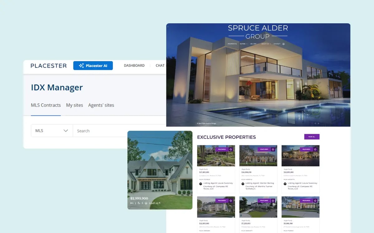 Example of Placester’s seamless IDX integration